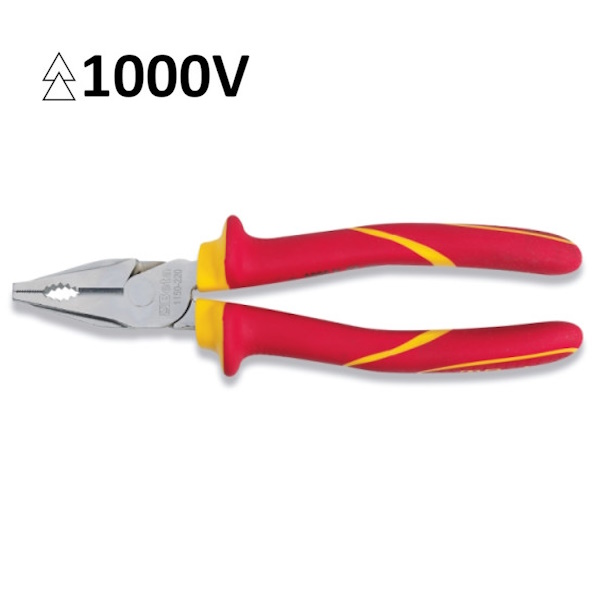 Beta 1150MQ Pinza Universale Cromata Lucida Isolata 1000V - BETA UTENSILI